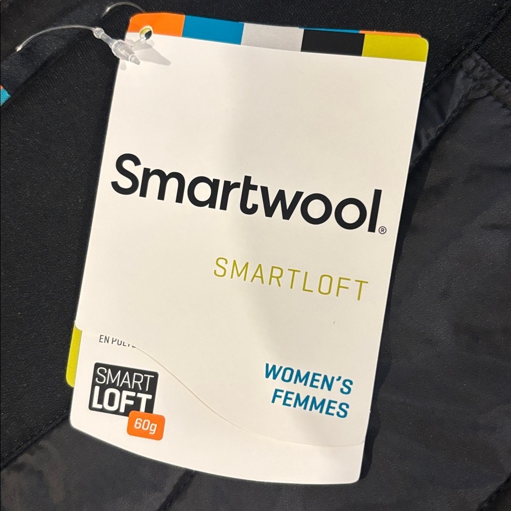 Smartwool Smartloft 60 Mini Puffer Skirt Women’s Size Large in Black NWT! - Picture 4 of 10